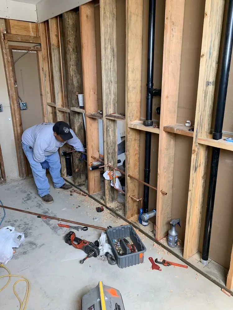 Commercial rough-in plumbing for Water Heater Replacement in Green Valley Estates